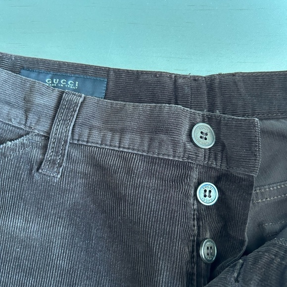 Gucci Men’s Brown Corduroy Pants, Size 36 US/50 IT/Large - Picture 12 of 13